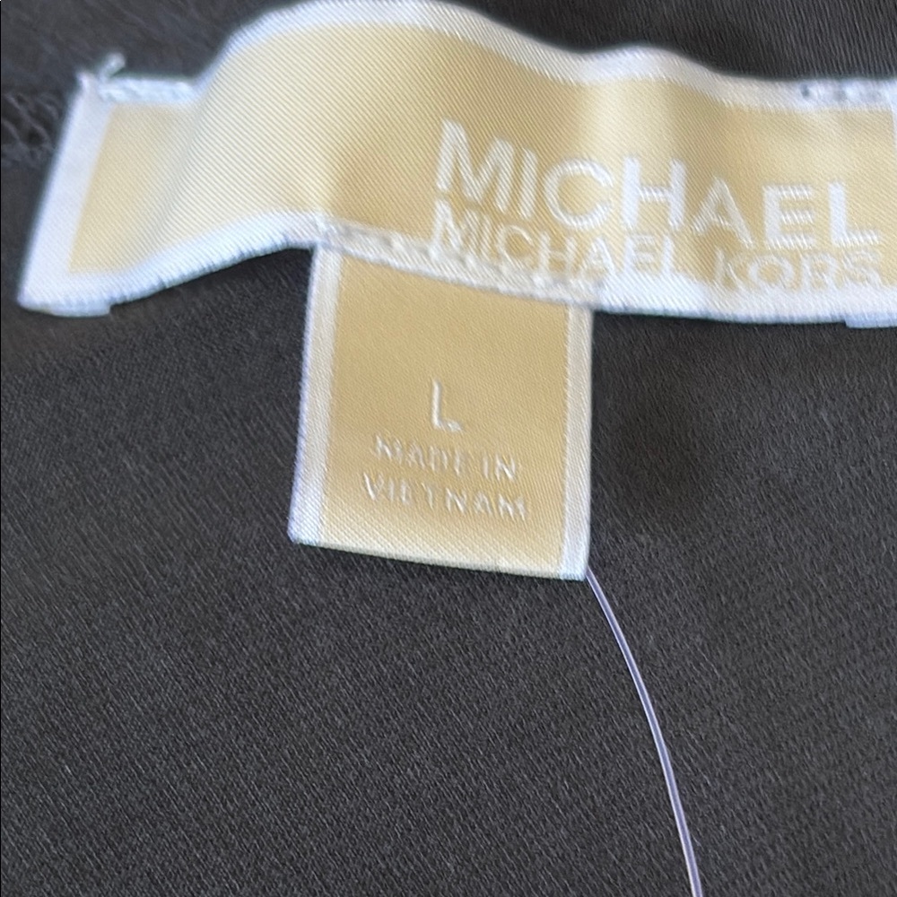 NWT Michael Kors Black One Shoulder Dress - Picture 6 of 13